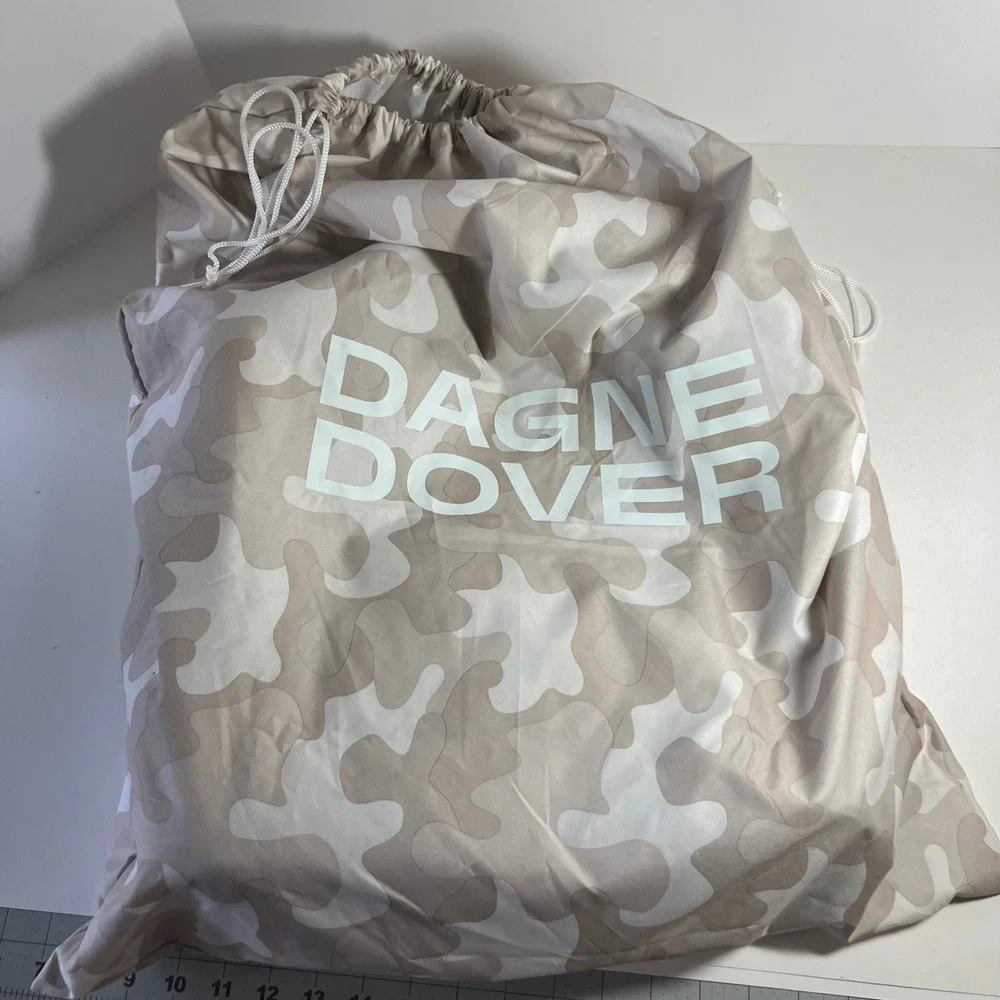 Dagne Dover Indi Neoprene Diaper Bag Backpack Camel Laptop Travel Bag Dust Bag
